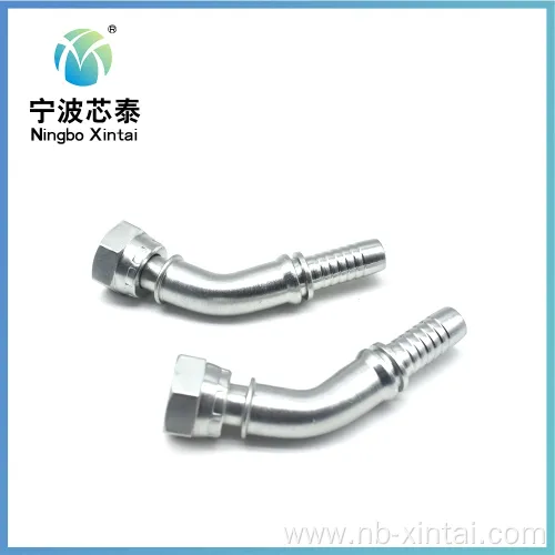 Factory pipe connect stainless steel elbow Flange